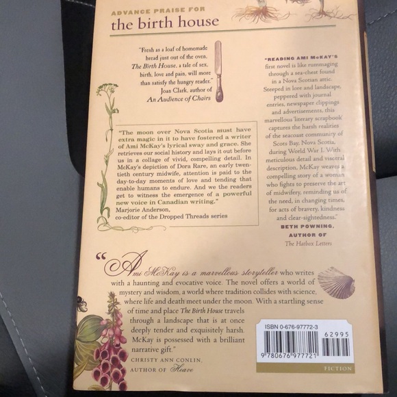 👀4/$25 “the birth house” by Ami McKay Fiction Hardcover Childbirth - Picture 2 of 4